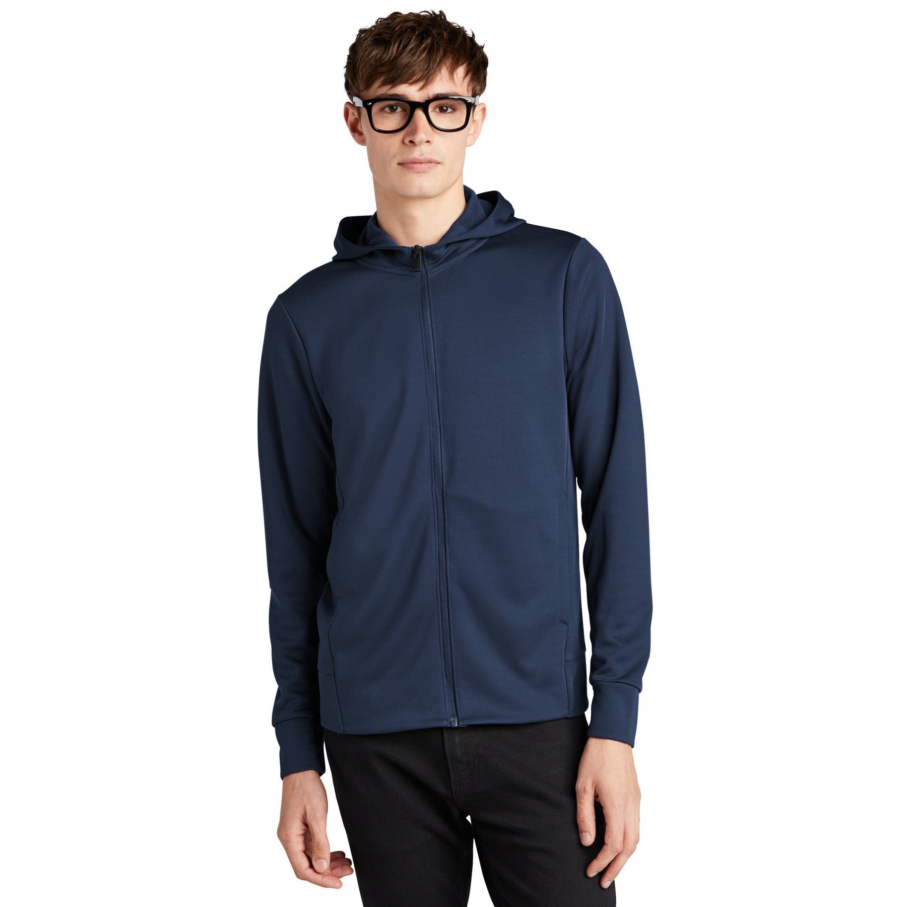 Mercer+Mettle-Mercer+Mettle® Double-Knit Full-Zip Hoodie MM3002-MedTech-3